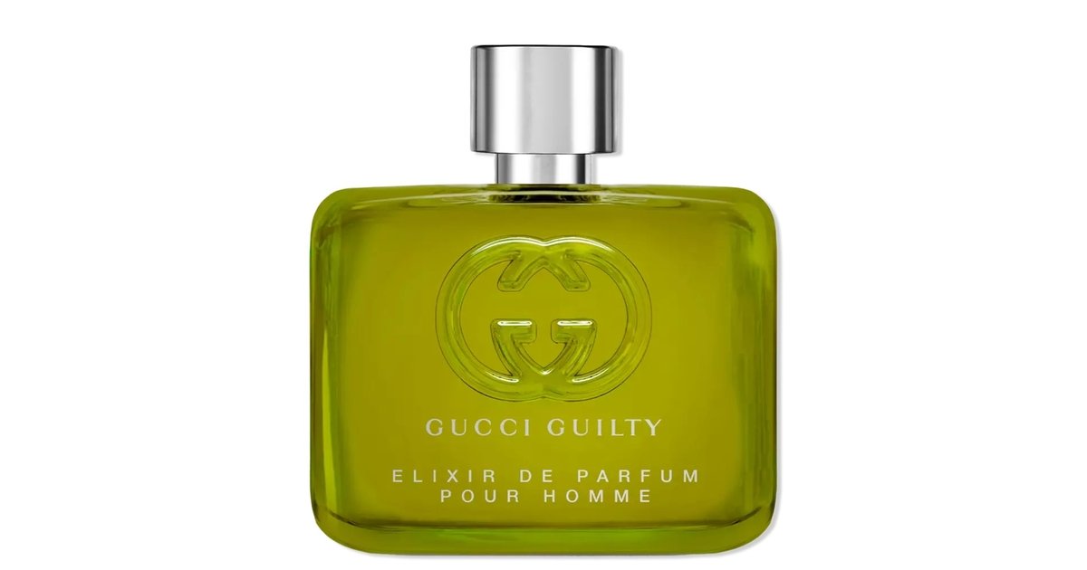 60 מ"ל GUCCI GUILTY ELIXIR DE PARFUM לגבר