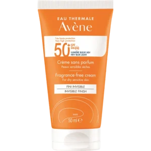 AVENE קרם הגנה מהשמש לעור יבש ללא בישום