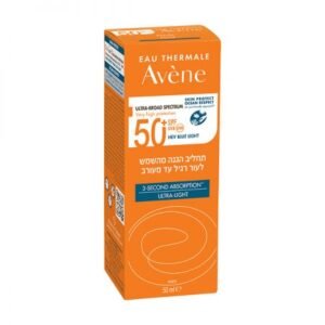AVENE תחליב הגנה מהשמש לעור רגיל עד מעורב SPF50