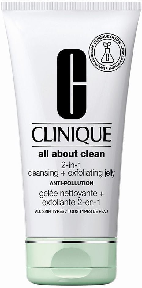 ALL ABOUT CLEAN תכשיר ניקוי ופילינג במוצר אחד במרקם ג'ל