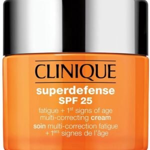 SUPERDEFENSE קרם לחות עם מקדם הגנה SPF25 למראה עור קורן וחסר עייפות מתאים לעור מעורב עד שמן