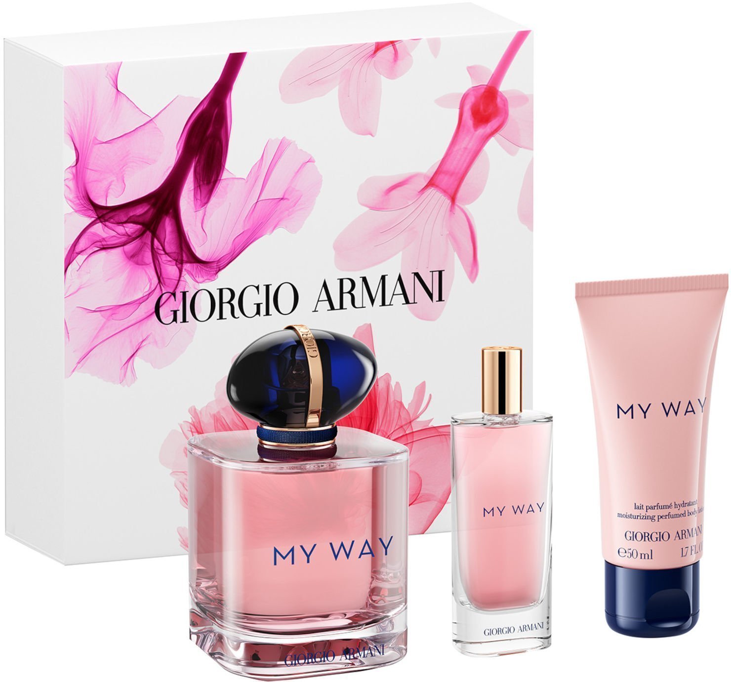 GIORGIO ARMANI MY WAY Set EDP + Body Cream + EDP Women