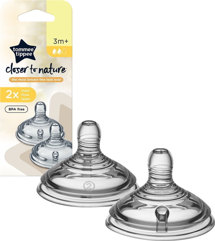 פטמות זרימה בינונית Tommee Tippee 3M