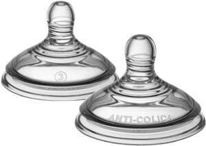 פטמות לבקבוק אנטי קוליק זרימה מהירה Tommee Tippee - Image 3