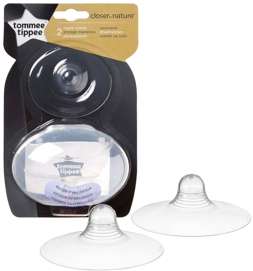 זוג מגיני פטמות טומי טיפי Tommee Tippee מסדרת Closer To Nature
