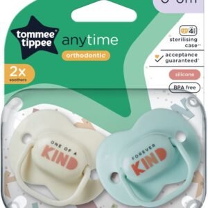 הכי טבעי מוצצים סיליקון 0-6 Tommee Tippee
