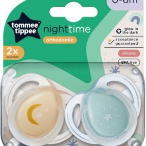 מוצצים זוהרים בחושך 0-6 Tommee Tippee