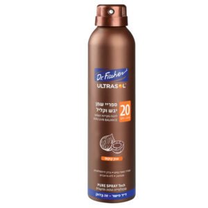 DR.FISCHER ספריי שמן קוקוס SPF20