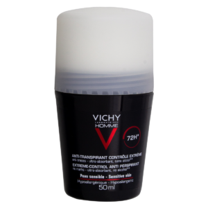 VICHY HOMME Men's Anti-Perspirant Roll-On Deodorant