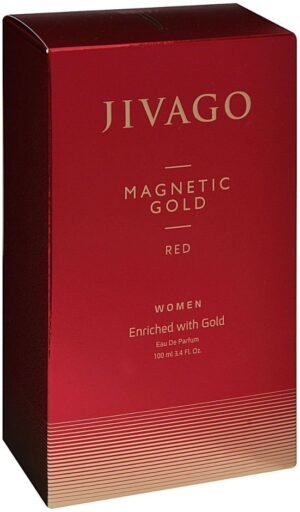 JIVAGO MAGNETIC GOLD RED EDP Women - الصورة 3