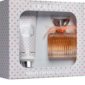 SPRING Velvet Crystal EDP + Hand Cream Set Women