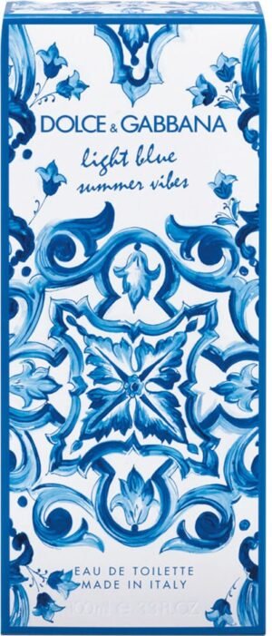 D&G LIGHT BLUE SUMMER VIBES EDT Women 100ML - الصورة 3