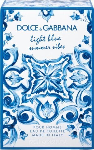 D&G Light Blue SUMMER VIBES א.ד.ט לגבר 125 מ"ל - Image 3