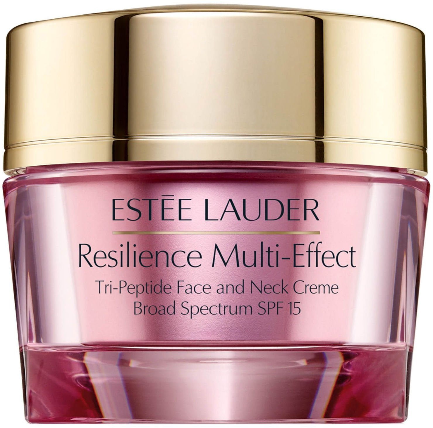 RESILIENCE MULTI-EFFECT TRI-PEPTIDE קרם פנים וצוואר לעור יבש בעלת הגנת SPF15