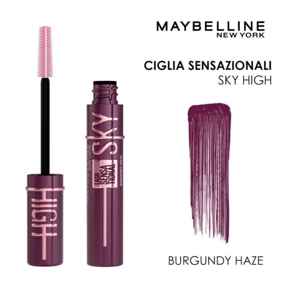 Maybelline mascara sky high burgundy