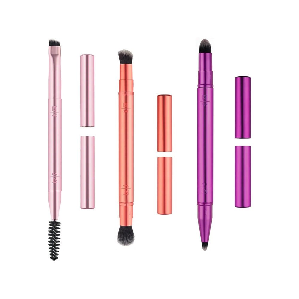 Real Techniques Double Time Retractable Brush Set