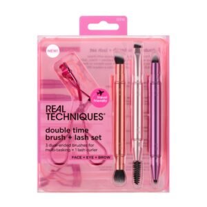 Real Techniques Double Time Retractable Brush Set