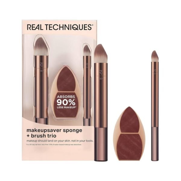 Real Techniques Makeup Saver + Brush Trio